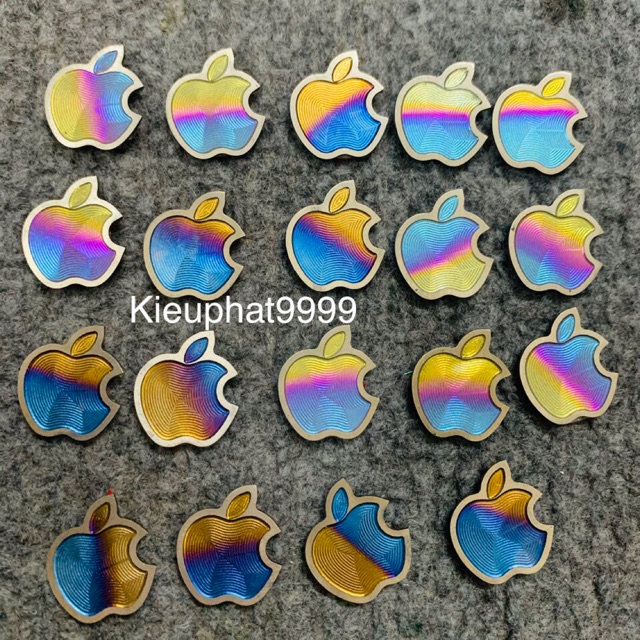 Logo Titan Hình Apple Táo Khuyết Có Sẵn Keo