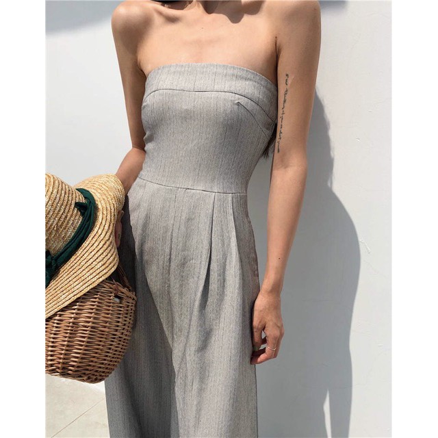 [ ORDER ] Jumpsuit ống rộng sang chảnh Ulzzang