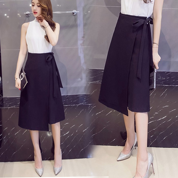 ❣️FREESHIP❣️Chân Váy Chữ A Thắt Nơ