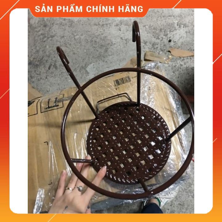 GIỎ SẮT TREO HOA BAN CÔNG - HÀNG ĐẸP SƠN TĨNH ĐIỆN [FREESHIP]