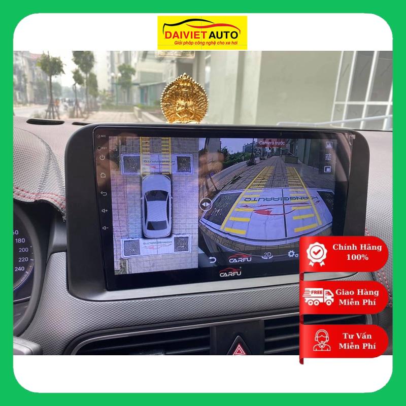 Bộ Màn Android liền cam 360 CarFu G200S ram 3/32/8 nhân chính hãng | Đại Việt Auto