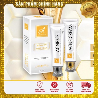 Bộ mụn siêu tốc độ Acne cream A cosmetics ngừa mụn tốc độ