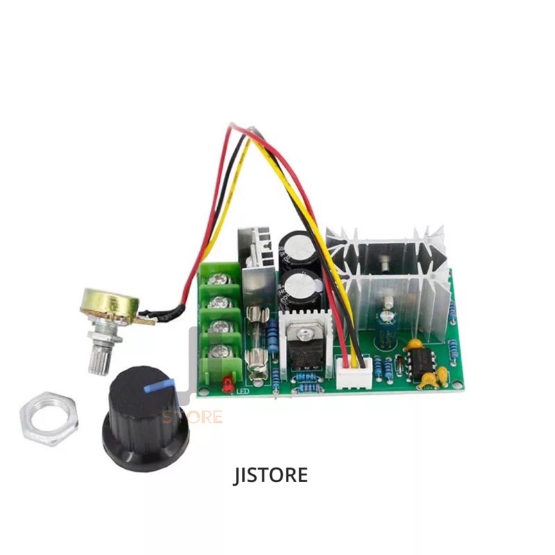 Mạch Điều Khiển Tốc Độ Động Cơ /Dimmer 1200W 20A điện áp DC 12V 24V 48V 60V 25KHz