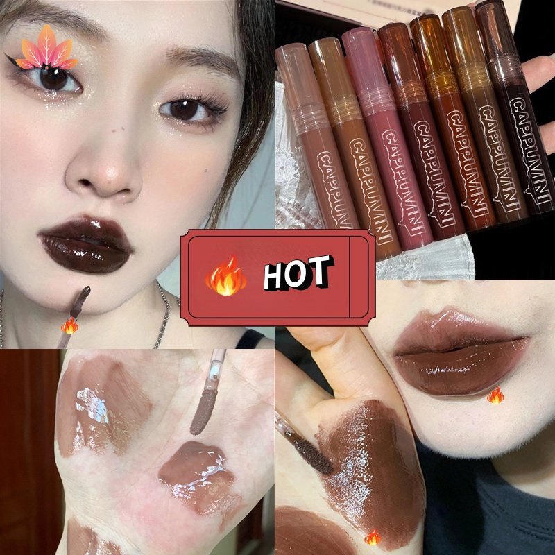 Son Môi Dưỡng Ẩm Lâu Trôi Không Thấm Nước Thiết Kế Hình Sô Cô La Độc Đáo J