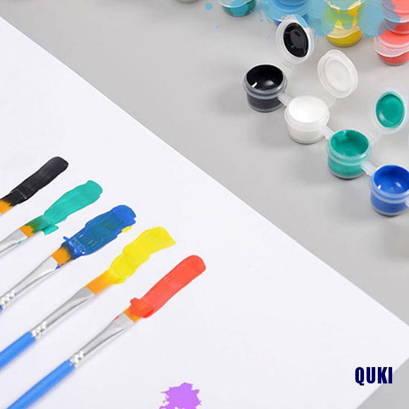Set màu vẽ acrylic chuyên dụng dùng vẽ tường/ vải/ quần áo