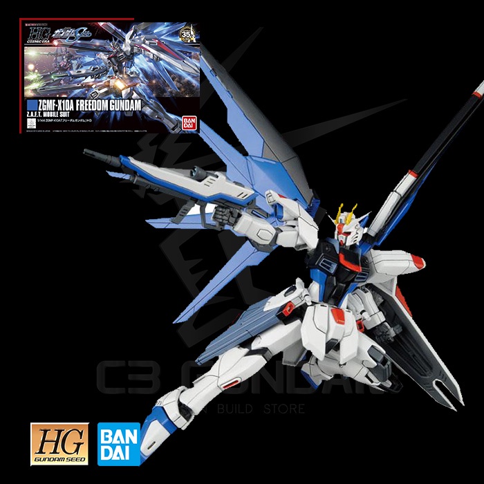 MÔ HÌNH LẮP RÁP HG SEED 1/144 ZGMF-X10A FREEDOM GUNDAM REVIVE BANDAI GUNDAM SEED HGSEED