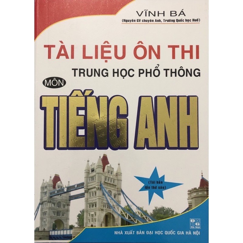 Sách.__.Tài Liệu Ôn Thi Trung Học Phổ Thông Môn Tiếng Anh