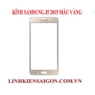Kính samsung j5 2015 màu vàng