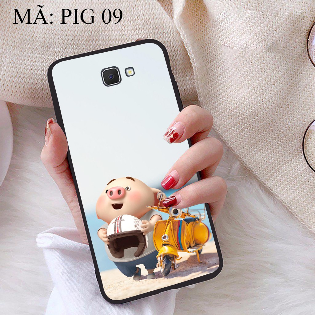 Ốp lưng Samsung J7 Prime viền dẻo TPU BST Lợn Tết | BigBuy360 - bigbuy360.vn