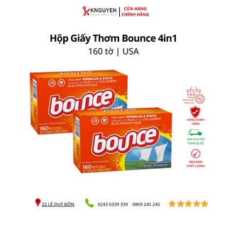Giấy thơm quần áo bounce 4in1 mỹ
