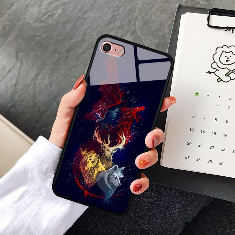 Ốp lưng kính 3D IPhone 7/8