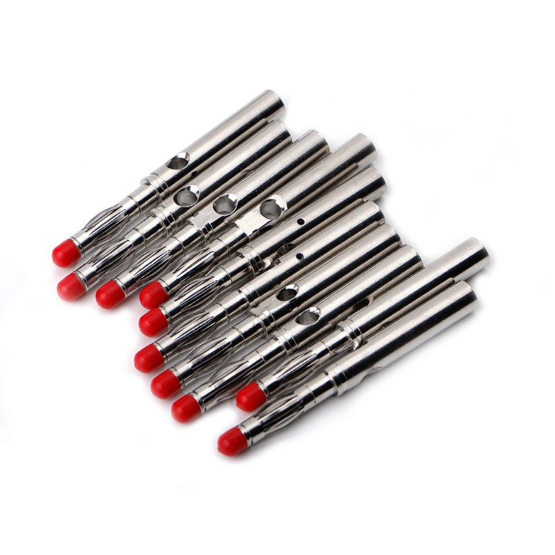 Bộ 10 phích cắm chuối thiết lập mạch 4mm