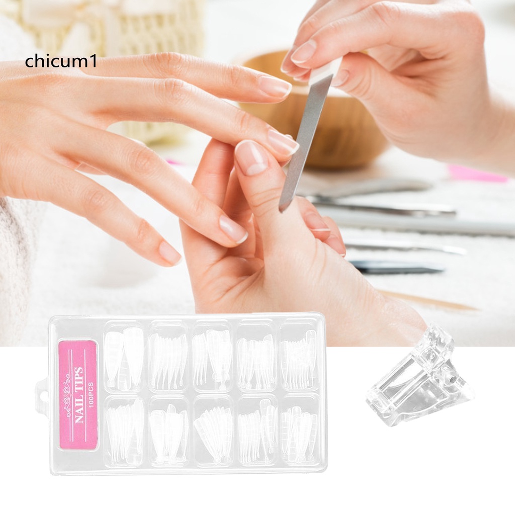 Set 100 Khuôn Làm Móng Tay Hình Giày Cao Gót Độc Đáo Thời Trang Diy