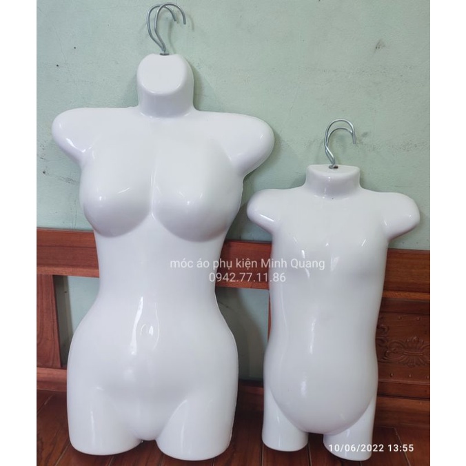 Combo 5 manocanh người lớn,trẻ em,máng canh ,phụ kiện cho shop thời trang