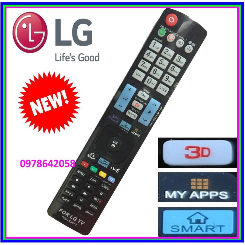xả hàng Điều kiển tivi LG Smart RM-L930+2 ( dùng cho tivi smart của lg)