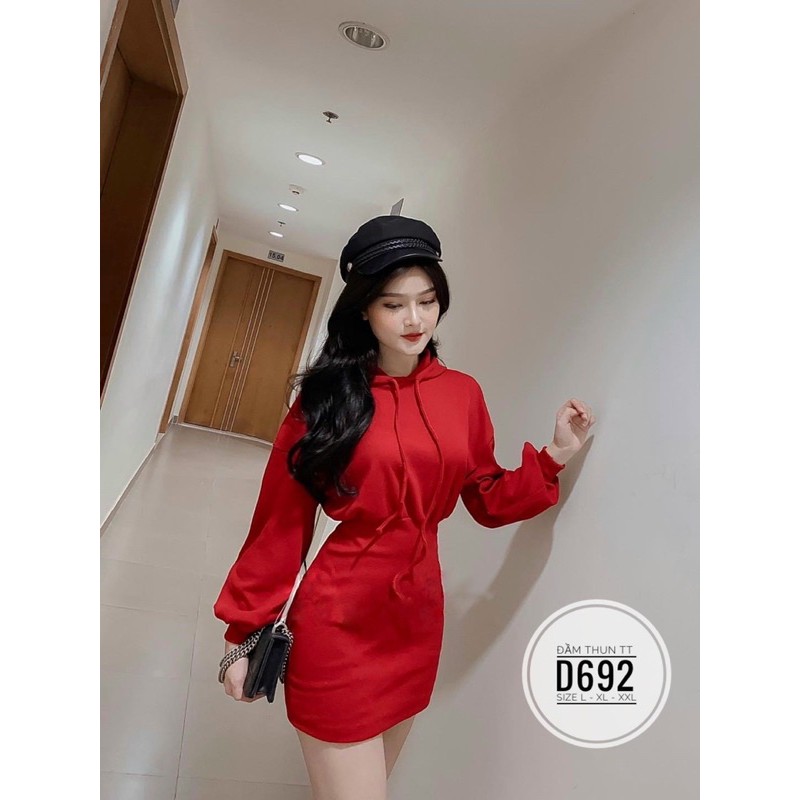 BIGSIZE Đầm thun TT D692