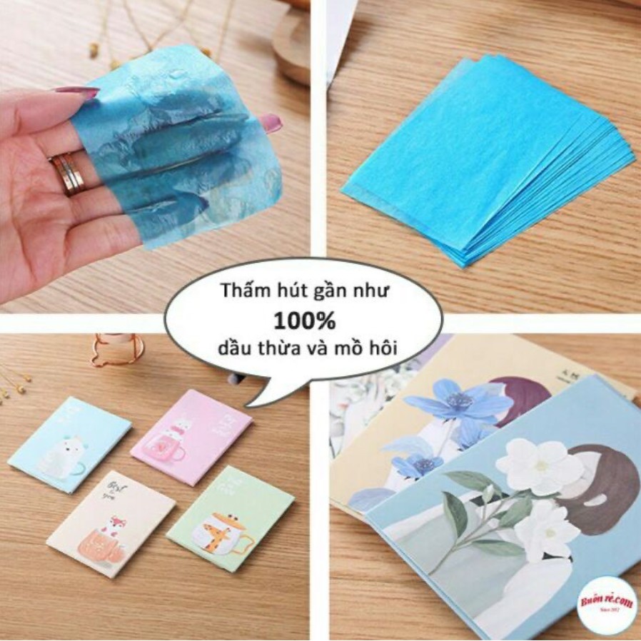 GIẤY THẤM DẦU TÚI 50 MIẾNG NỘI ĐỊA TRUNG | BigBuy360 - bigbuy360.vn