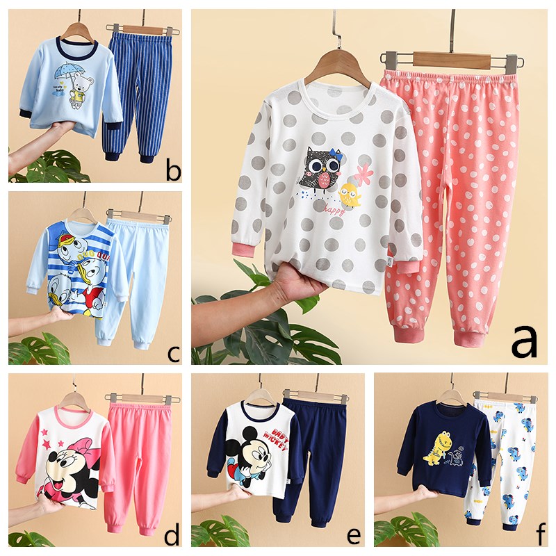 Set Đồ Ngủ 2 Chi Tiết Xinh Xắn Cho Bé Gái