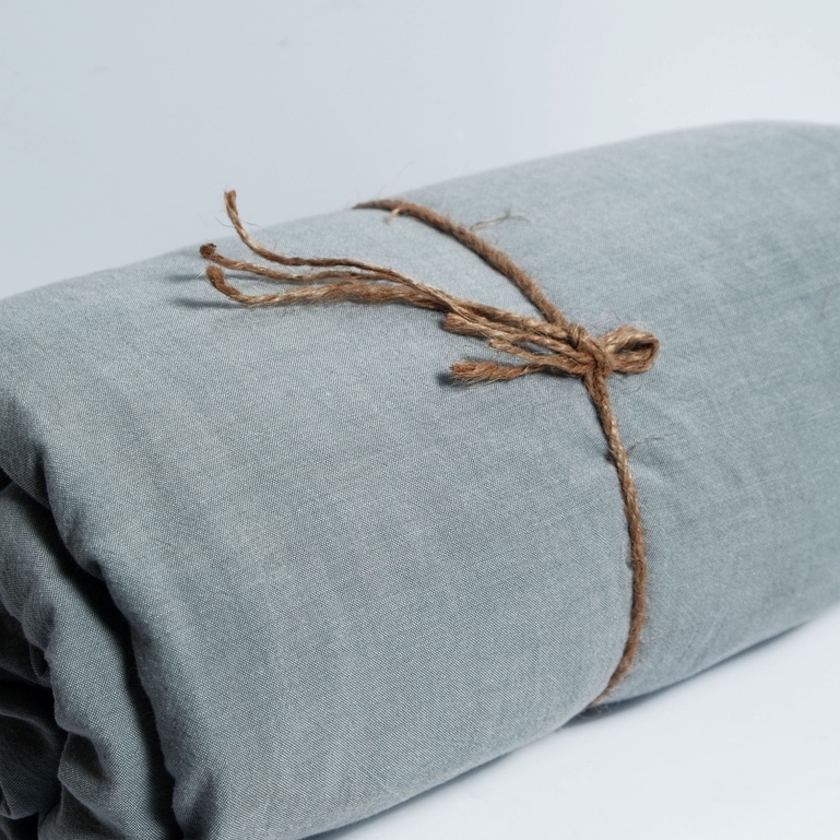 DRAP GIƯỜNG SIÊU THOÁNG MÁT VẢI COTTON LINEN 1M8 * 2M