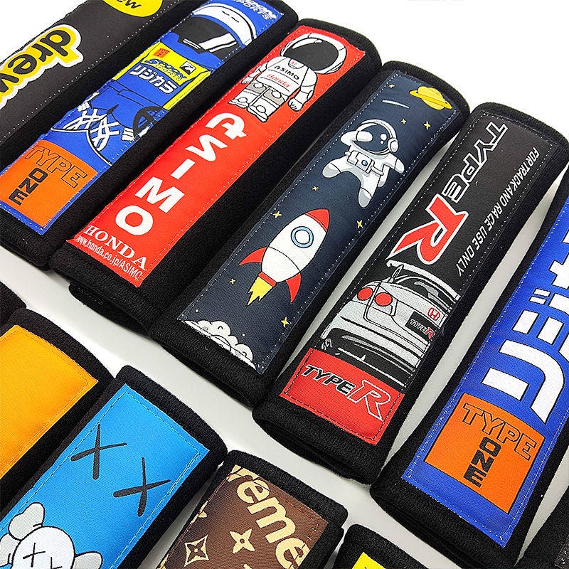 Miếng đệm dây an toàn dày dặn JDM BQP4 dùng cho trẻ em trên xe ô tô