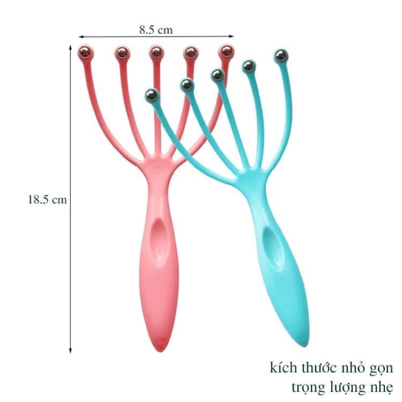 Lược tuộc massage đầu