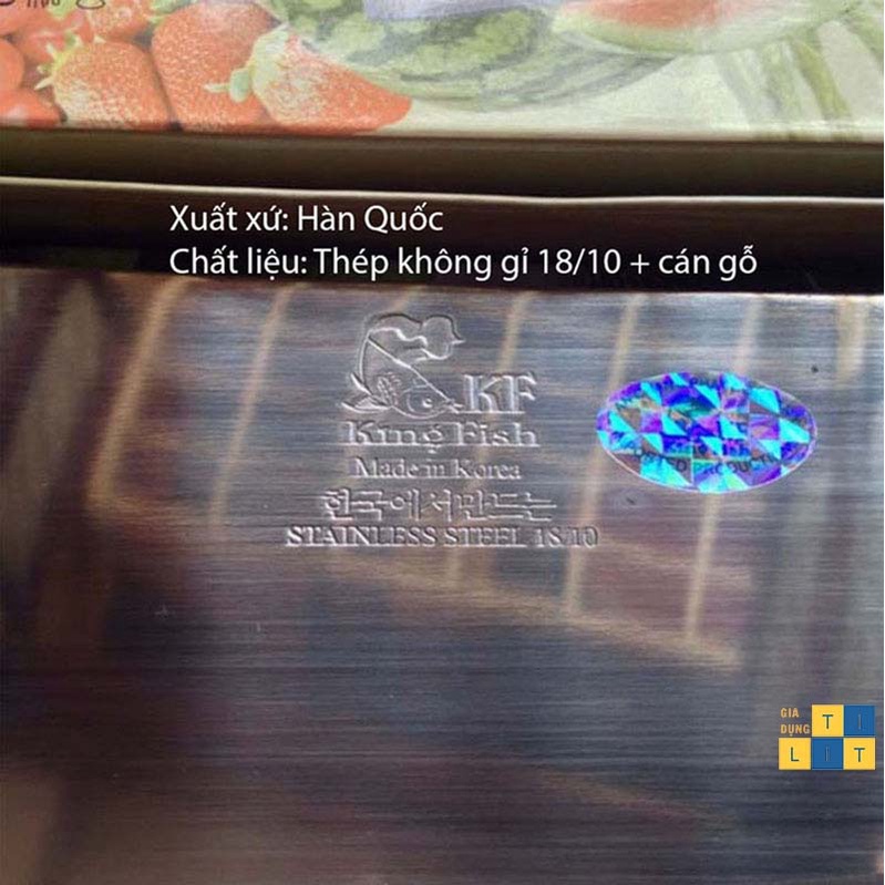 Dao King Fish Hàn Quốc chặt xương,thịt,cá...,giúp người nội trợ thuận lợi hơn khi chế biến món ăn[ DAO CHẶT]