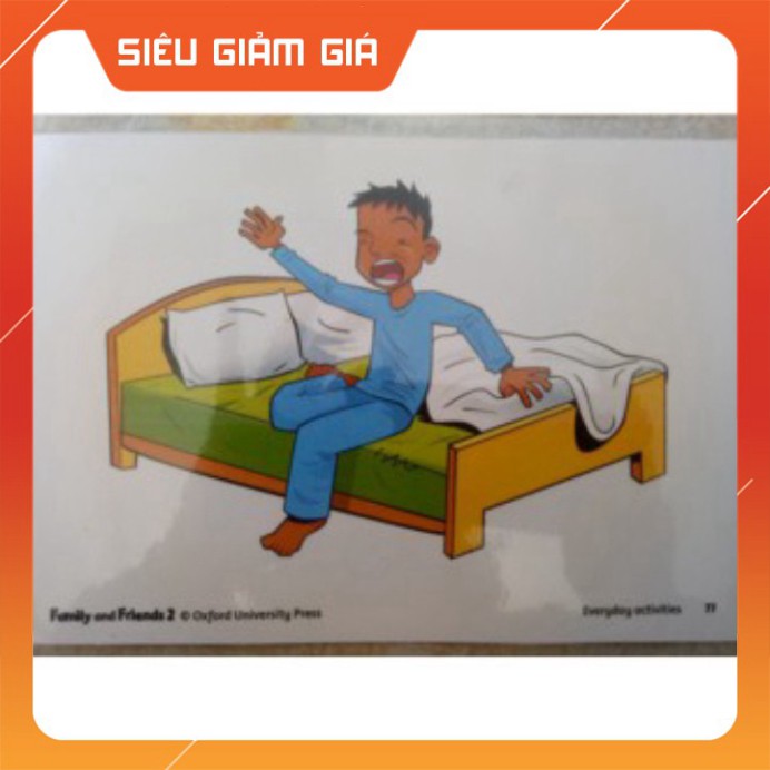 Flashcard Family and friends 2 | Family and friends flashcard 2 | GIẢM GIÁ SẬP SÀN