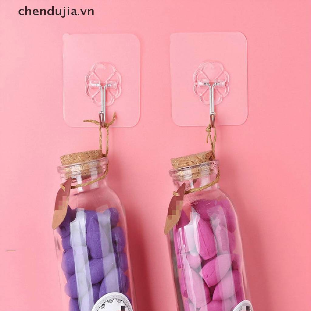 Set 5 Móc Treo Đồ Dán Tường Chịu Lực 10KG