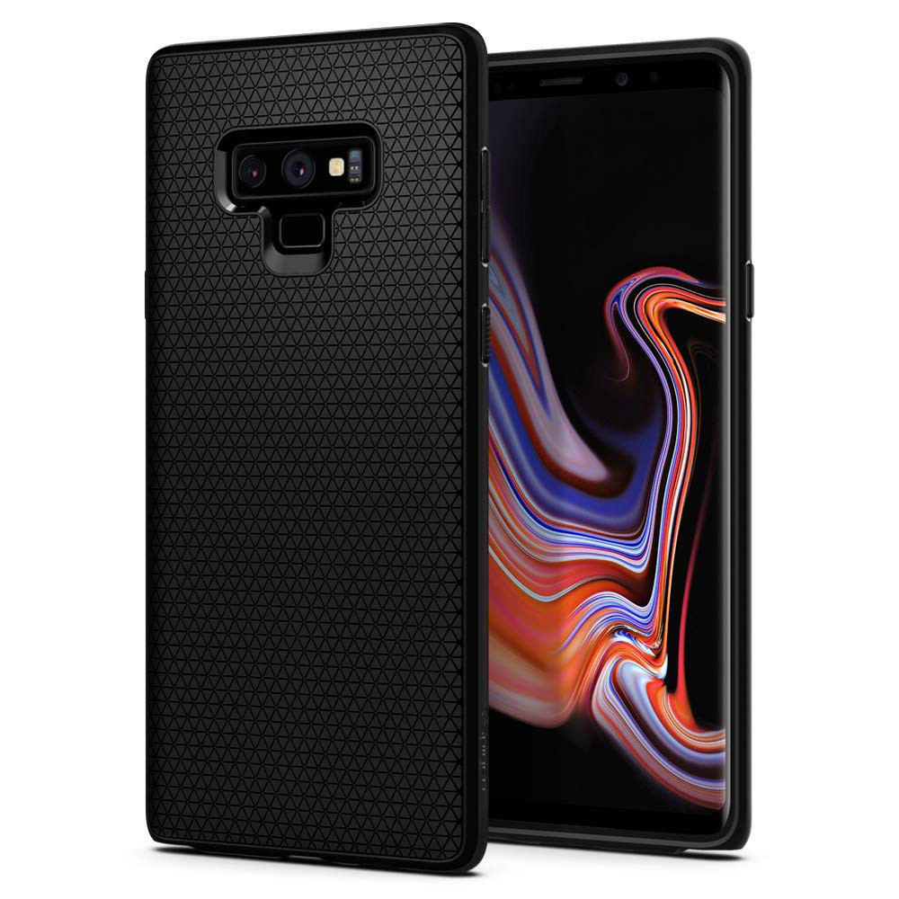 Ốp lưng Galaxy Note 8 / Note 9 Spigen Liquid Air Armor, (Màu Đen) - Hàng Chính Hãng