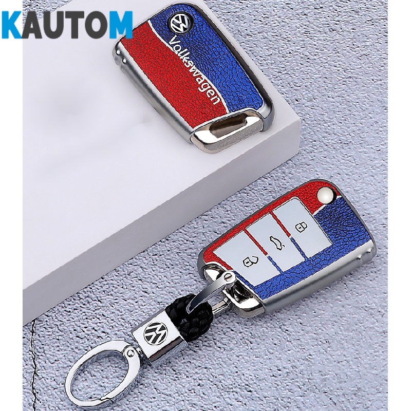 Túi Đựng Chìa Khóa Xe Hơi Volkswagen Tayron Golf 7 Bora Lamando Teramont Tharu T-ROC Lavida Ốp