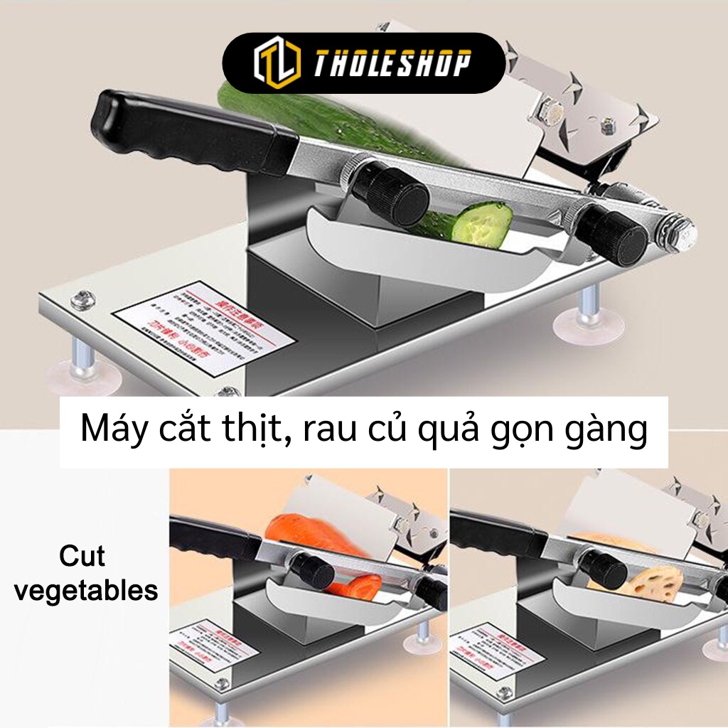 Máy Cắt Thịt Đông Lạnh - Dao Thái Thịt, Rau Củ Quả Bằng Tay Bằng Thép Không Gỉ 9752