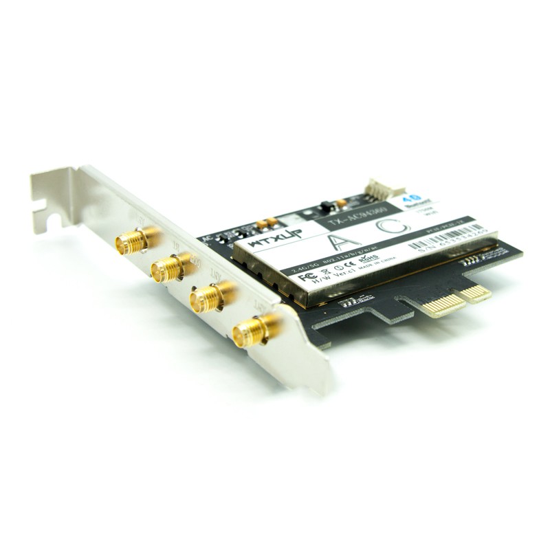 Card mạng không dây wtxup 2 băng tần kép 867mbps cho Intel 802.11AC PCI | BigBuy360 - bigbuy360.vn