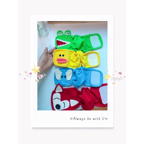 Tã quấn sinh lý cho chó đực hình thú ngộ nghĩnh