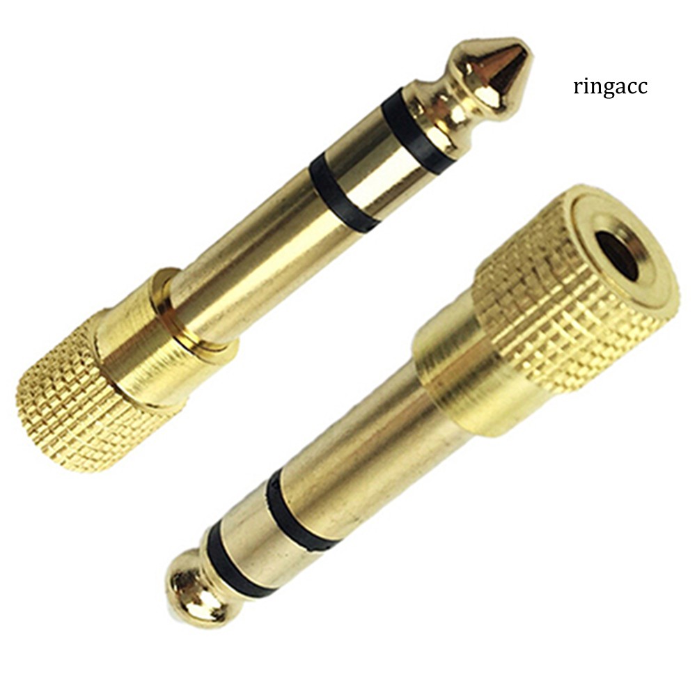 RC Giắc Cắm Tai Nghe Chuyển Đổi Từ 1 / 8 3.5mm Sang 6.5mm 1 / 4 Male