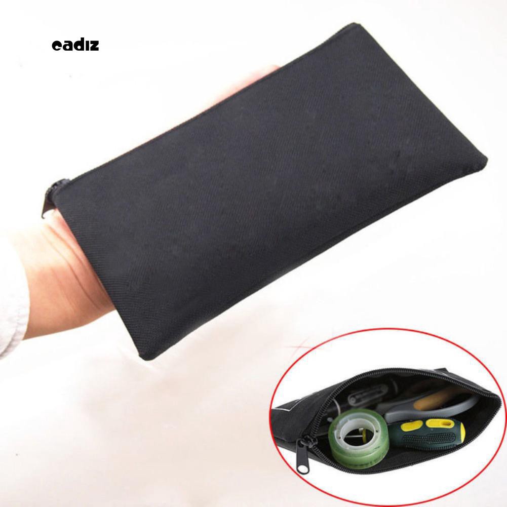 Túi Vải Oxford Đựng Dụng Cụ Sửa Chữa Chống Thấm Nước Có Khóa Kéo Tiện Dụng