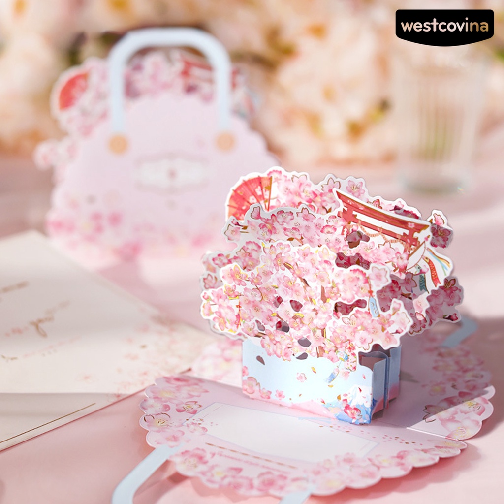 [Hot]✍Thẻ Dày Gấp Gọn Trang Trí Lễ Hội/Tiệc Cưới Cho Ngày Của Mẹ