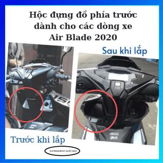Hộc Đựng Đồ AirBlade 2016 - 2019 Tặng Kèm Ôc (Màu Đen )