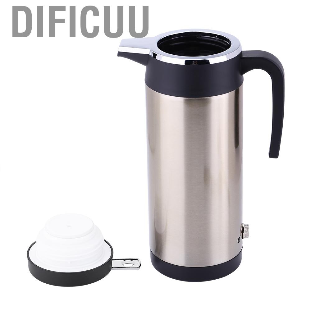 Cốc Điện Đun Nước Dificuu 1200ml 24v Cho Xe Hơi