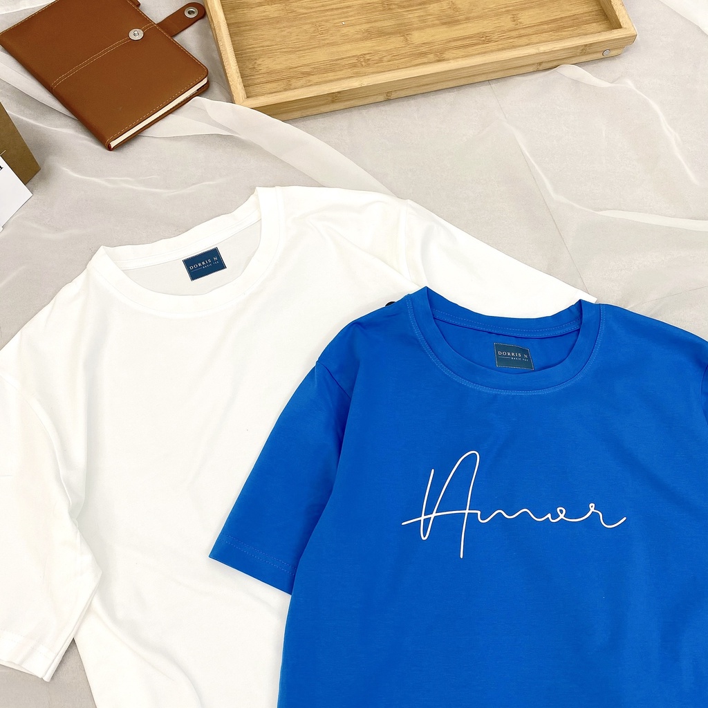 Áo phông Basic Tee phông trơn nam nữ DORRIS N AMER