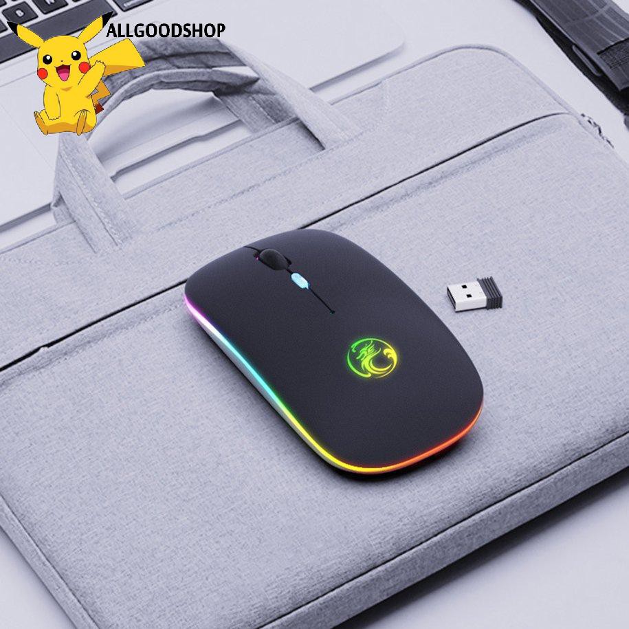 ✨Chuột chơi game Siêu Bền RGB Không dây có thể sạc lại Mouse