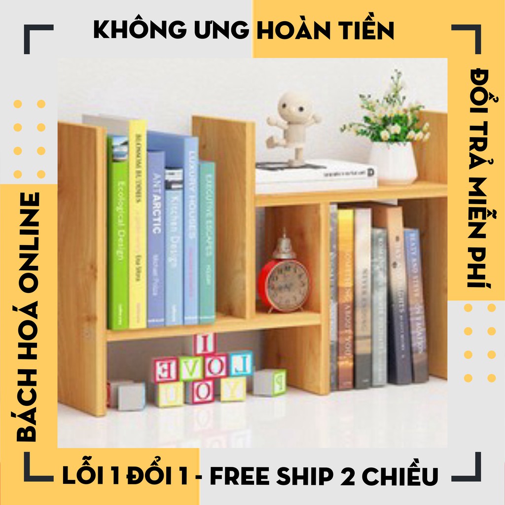 [GIÁ SỐC] Kệ sách để bàn chất liệu gỗ công nghiệp