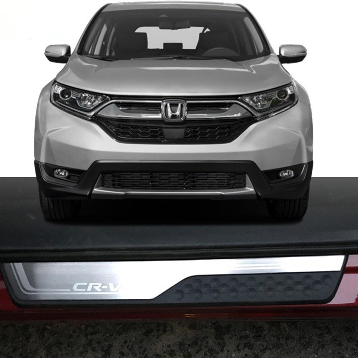 Ốp trang trí bảo vệ cửa xe Honda CRV 2018, 2019 - Bậc cửa ngoài