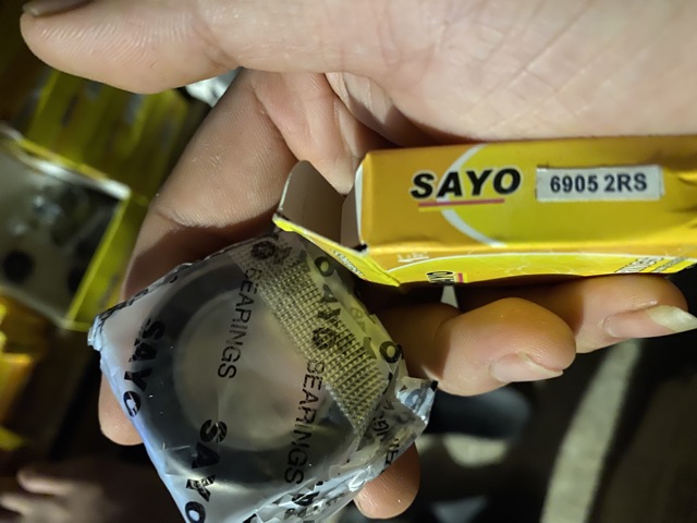 Sản phẩm gia đình làm: Bi mã 6905 sây ưo nhật bản