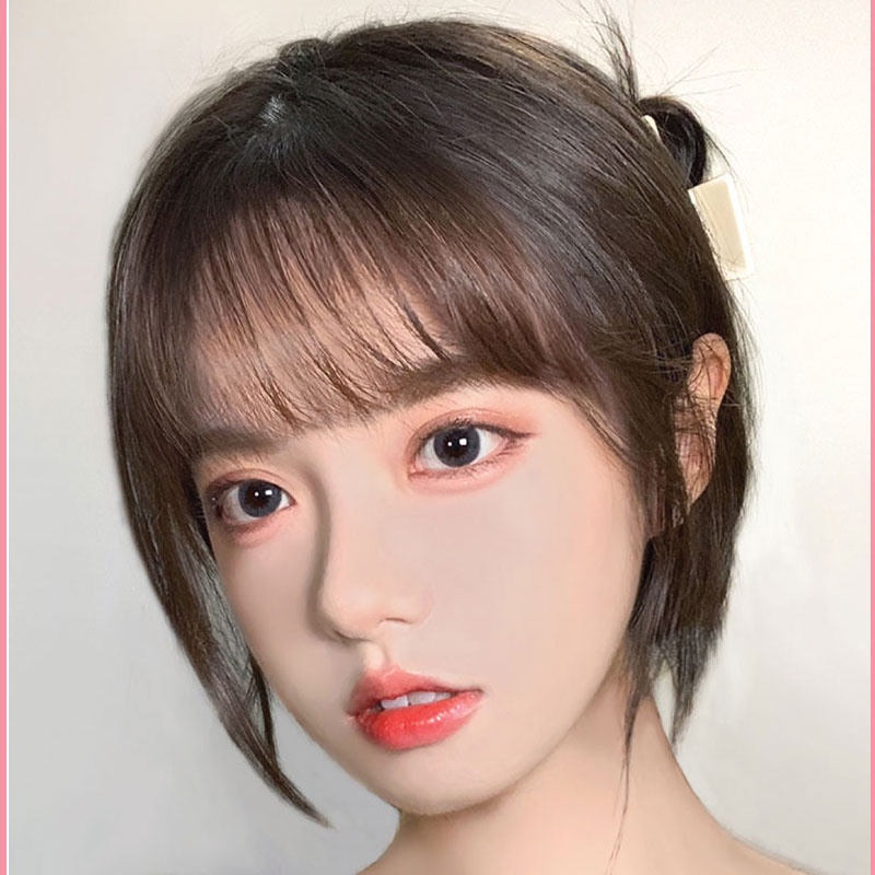 Tóc mái thưa Hàn Quốc Khami Beauty 100% tóc thật