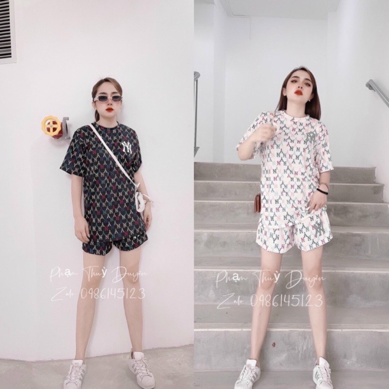 [Mã WASTCOOL giảm 15% tối đa 50K đơn 99K] BÁN SỈ BỘ ĐÙI THÊU N.Y IN TRÀN ĐEN TRẮNG CHO NỮ