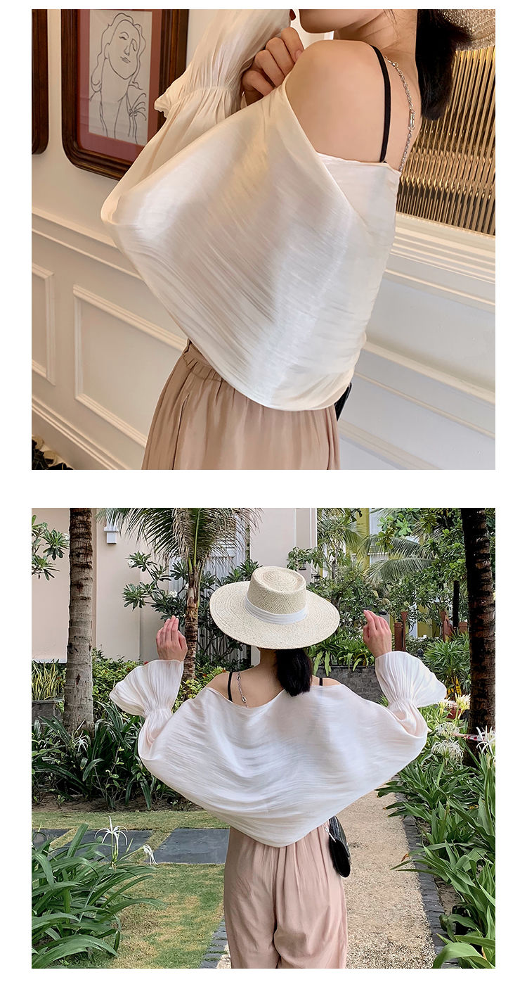 Áo Khoác Cardigan Chiffon Lụa Lạnh Mỏng Chống Nắng Dáng Rộng Phong Cách Phương Tây Thời Trang Mùa Hè Hàng Mới Năm 2021 | BigBuy360 - bigbuy360.vn