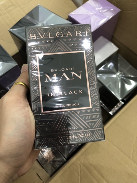 [Mẫu thử 10ml] Nước hoa Bvlgari man in black essence limited edition