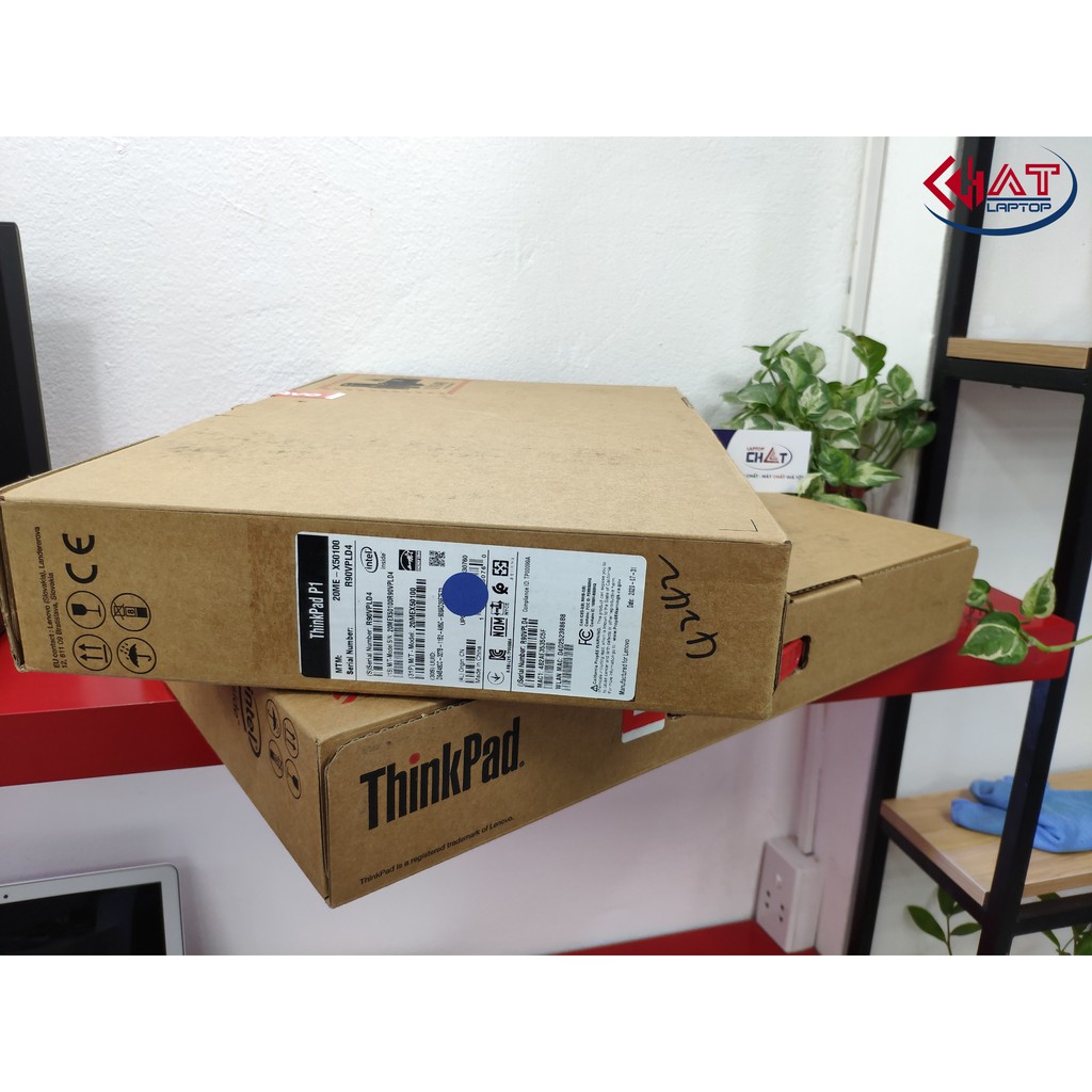 Máy trạm đồ họa ThinkPad P1 Gen 1 i7-8850H, RAM 8GB, SSD 256GB, P1000, FHD IPS mới 100% NewSeal Refurbished | BigBuy360 - bigbuy360.vn