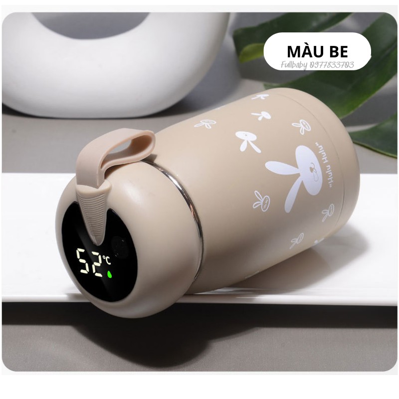 Bình Giữ Nhiệt Mini Cute Thông Minh Ruột Thép Không Gỉ Cao Cấp 320ml FBBBGN2