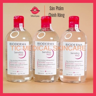 [CHÍNH HÃNG] Nước tẩy trang Bioderma H2O cho da đâu và da nhạy cảm nalita